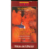 Corpo Em Evidência Madonna (filme Em Fita Vhs Original)
