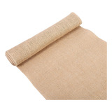 Corredor De Mesa De Serapilheira Nature Hessian Jute Ribbon