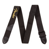 Correia Fender Para Guitarra, Baixo, Violão Logo Strap