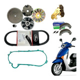 Correia Polia Rolete Lona Junta Pastilha Cvt Honda Lead 110