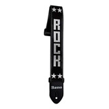 Correia Rock Preto Basso Guitarra Violao Sf06 Original