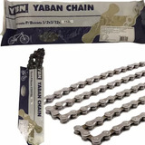 Corrente Bicicleta Ybn 6v 7v 8v Bike Mtb Index 1/2x3/32 112l