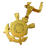 Corrente Com Pingente Do Corinthians - Timao