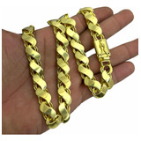Corrente Cordão Friso S De Moeda Antiga 12mm Elos Soldados