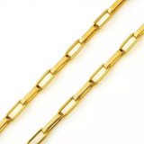 Corrente Cordao Grosso De Ouro 18k Maculino 60cm Cadeado