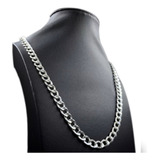 Corrente Cordão Prata 925 Maciça Grumet Masculino 70cm Luxo