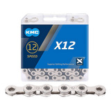 Corrente De Bicicleta Kmc X12 Padrão Shimano Sram 12 Vel
