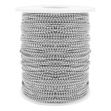 Corrente De Bolinha - 2,0mm - Níquel - 10 Metros