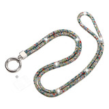 Corrente De Cordão De Telefone De Strass Anti-perda De Crist