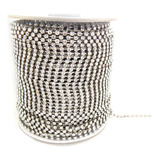 Corrente De Strass Ss10 Prata Cristal - 10metros Artesanato