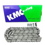 Corrente De Transmissão Kmc 120 Elos 520uo Com Retentor