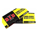 Corrente Did Cb300/ Tenere250/ Xj6 520x120 Retentor 