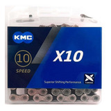 Corrente Kmc X10 10v 116 Links 20v 30v Original Na Caixa