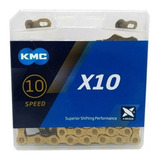 Corrente Kmc X10 Ti-n Gold Dourada
