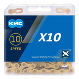 Corrente Kmc X10 Ti-n Gold Dourada