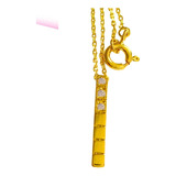 Corrente Ouro 18k Feminina 45 Cm Cordao Colar Banhado Festa