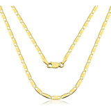 Corrente Ouro 18k Grossa 6.5 Gramas Masculina Piastrine 3mm