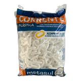 Corrente Plástica Branca Para Isolar Metasul 10m