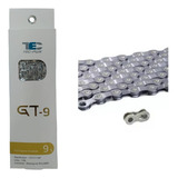 Corrente Tec 9v 27v 116 Elos Compatível C/ Shimano E Sram