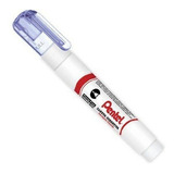 Corretivo Liquido Caneta Escolar Pentel Tinta Branca Escolar