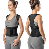 Corretor Educador Postural Ergonomico Com Cinta Abdominal 