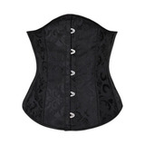 Corset Espartilho Corselet Underbust Corpete Floral