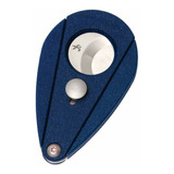 Cortador Charutos Xikar Xi2 Lâmina Dupla Fibra Nylon Azul