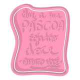 Cortador De Bolacha/biscoito Frase De Páscoa