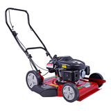 Cortador De Grama À Gasolina Garthem Gr-6000s Cor Vermelho/preto Com Potência De 6hp