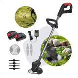 Cortador De Grama Roçadeira Elétrica Aparador 2 Baterias 48v