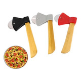 Cortador De Pizza Machado Machadinha Aco Inox - Vermelho