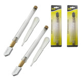 Cortador De Vidro Fertak Kit Com 2 Cortadores 6mm 18cm