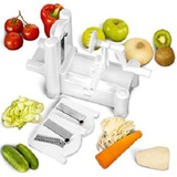 Cortador Espiral Ralador Fatiador Spiralizer Com 3 Laminas