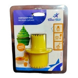 Cortador Furador Cupcake Para Rechear Tira Miolo Blue Star