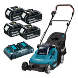 Cortador Grama 36v Dlm432z + Bl1830b + Duplo Dc18rc - Makita