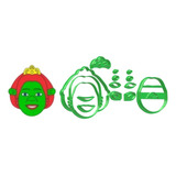 Cortador Kit Shrek_ Fiona 6cm