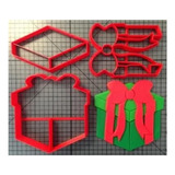 Cortador Natal Presente Modular Pirulito Cupcake Pão Mel 5cm