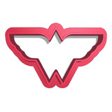 Cortador Pasta Heróis Logo Mulher Maravilha