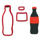 Cortador Refrigerante Garrafa Modular 5 Cm Com Marcador Coca