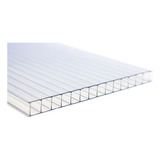 Corte De Policarbonato Alveolar Cristal 1,05x2,00 4mm