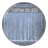 Cortina 500 Leds Branco Frio 4x2 Festa Evento Fixa Ou Pisca