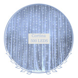 Cortina 500 Leds Branco Quente Frio Colorido 110v 220v 4x2