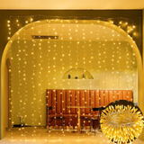 Cortina 70 Led Luzes Fixo 9 Metros Casamento Decoração Festa