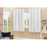 Cortina Blackout Pvc 2,20 X 1,30m Corta Luz C/ Varão Incluso