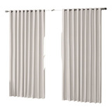 Cortina Blackout Tecido 3,00m X 2,70m Sala Quarto Supreme Cor Gelo