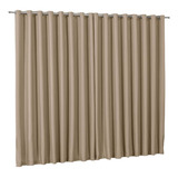 Cortina Blackout Tecido 5,00m X 2,60m Cor Kaki