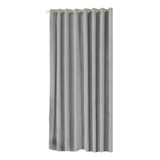 Cortina Blackout Tecido Corta Luz Porta Balcão1,40m X 2,50m Cor Blecaute Cinza