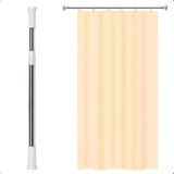 Cortina Box Banheiro Antimofo C/varão Extensível 1.10 Á 2 Mt