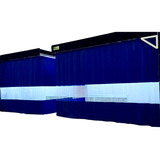 Cortina Cabine Pintura C/ilhós 2,4(l)x2,15(a)frete Incluso