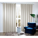 Cortina Corta Luz Blackout Blecaute 2,80 X 2,30 - Porta Sala Cor Palha